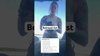 BETRAYAL LIST TREND