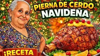 La MEJOR Pierna de Cerdo Navideña 🍖🎄 | Jugosa y Fácil