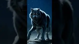 Werewolf/Dogman attack!! Grok AI generated photo and video. #horror #cryptids #Dogman  #grokai