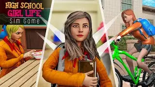 High School Girl Life Sim Game - Gameplay Trailer
