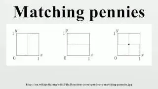 Matching pennies