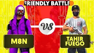 M8n Vs Tahirfuego || Free Fire 1 Vs 1 Friendly Battle ❤️ - Nonstop Gaming