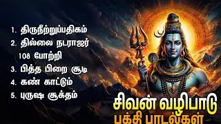 Thursday Special Sivan Devotional Songs | Thillai Natarajar 108 Potri And Thiruneetruppathigam