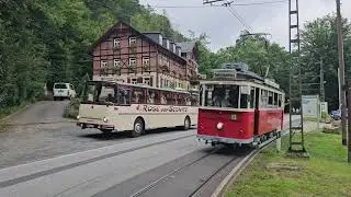 Kirnitzschtalfest 25 RVSOE  Bad Schandau Bus Rose von Sebnitz KOM Typ S5 Fa. Fleischer Gera S 5 RU