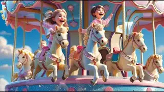 🎠The Cupcake Carousel | A sugary-sweet rhyme that spins with fun and frosting!🍭🌈| Kids English Poem|