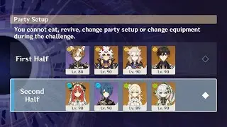Abyss 3.2 Floor 12 Continuous Clear (Monogeo Itto / Nilou Bloom)