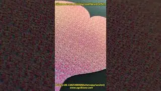 XG Silicone screen printing toothbrush effect #printing #printingink #screenprinting