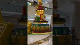 Baby Shark Christmas in Jakarta Mall 🦈🎄 #christmas #babyshark #mall #playground