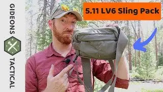 So Many Carry Options! 5.11 Tactical LV6 Sling Pack