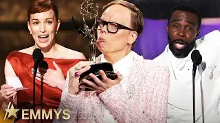 2025 Emmys Surprise WINNERS: Katherine LaNasa, Tramell Tillman & More