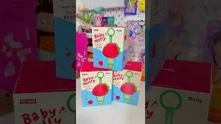 Распаковка кулона-саше с фруктовым ароматом Baby Molly 🍎🍑#babymolly #popmart #blindbox #распаковк...