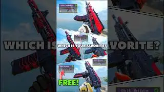 All Free Red Action skin in CODM