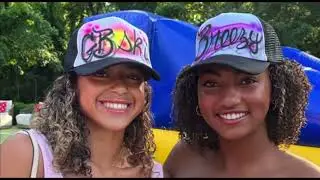 Airbrush party favors at graduation party in Nashville | 3JS Airbrushing