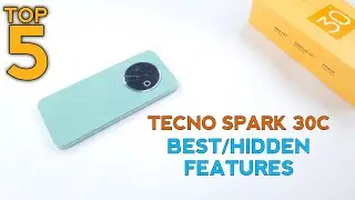 Tecno SPARK 30C Top 5 Best/Hidden Features | Tips And Tricks