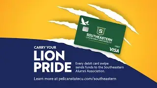 Southeastern School Pride Debit Card | Pelican State CU