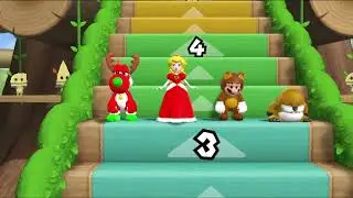 Mario Party 9 Mod - Step It Up 7 Wins - Peach Vs Yoshi,Mario,Toad