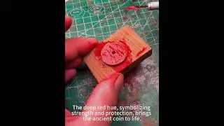 Tai Chi Bagua &middot; Mountain Ghost Coin Amulet #fengshui #taichi #bagua #handmade