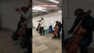Subway Music at Moscow #subway #music #streetmusic #shorts #milestogobeforeisleep #ytshorts #moscow