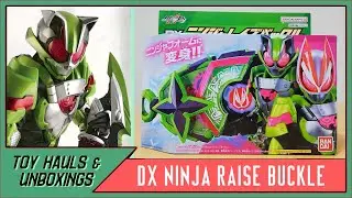 DX NINJA RAISE BUCKLE UNBOXING | Kamen Rider Geats