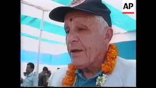 INDIA: WW II VETERANS COMMEMORATE HIMALAYAN SUPPLY FLIGHTS