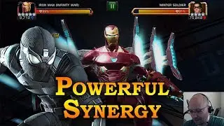 Iron Man + Stealth Spidey Synergy | Marvel Contest of Champions