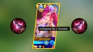 NOVARIA COLLECTOR SKIN 1 HIT POWERFULL BUILD 2026 (must try) MOBILE LEGENDS 