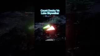 Dooku Vs Luke #starwars #battlefront2 #heroesvsvillains #gaming #battlefront3 #lightsaberduel #swbf2