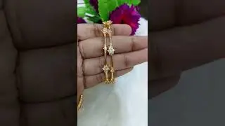 Latest white stone bangles|8754252999 #bangles #online #gold #white
