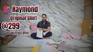 🛍️ Raymond Original Shirt @299 | Retail Price Offer