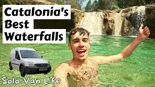 North Spains best waterfall all to myself! 🇪🇸 | Van Life Spain