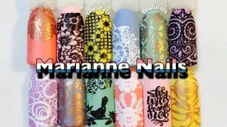 Marianne Nails Professional Plate 11 Review & Swatches