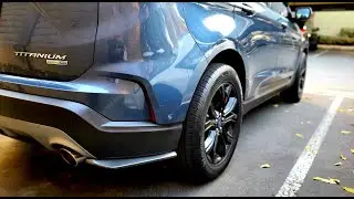 2019 Ford Edge Titanium   Rear Bumber Splitter Mod