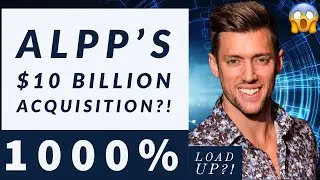 ALPP STOCK'S $10 BILLION ACQUISITION WITH ELECJET! HUGE ALPP STOCK PRICE PREDICTION THIS 1000% 10X