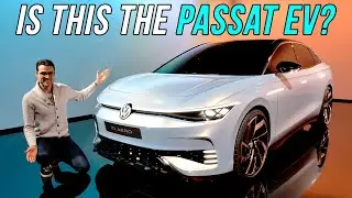 Совершенно новый потрясающий седан Volkswagen EV! VW Aero &mdash; это электрический Passat, ID6 или ID7?
