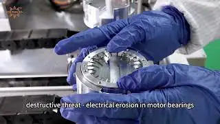 How Our Patented Shaft Grounding Ring Solves Motor Bearing Current Damage!