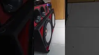 CAIXA DE SOM JBL TORNADO 18 POLEGADAS TOCANDO FORTE!