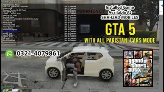 Grand Theft Auto V With All Pakistani Cars Mod Lenovo Thinkpad P50 | Installed Game Shahzad Mobiles