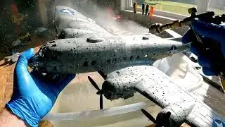 I Found a Buried B-17 Flying Fortress Toy... Let&rsquo;s Bring it Back to Life