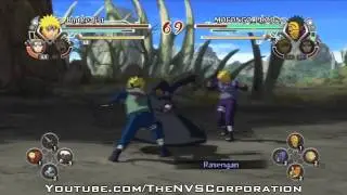 Masked Man Vs Minato - Naruto Generations [Online]