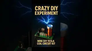 #Mini DIY Tesla Coil Circuit Kit#crazy #experiment #car #automobile #diy #electronic