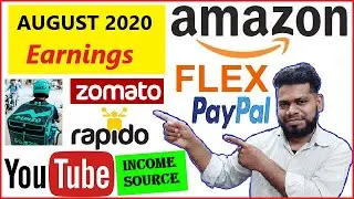 🔴My August 2020 Salary🔥from Different Jobs - by Learning is Life