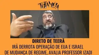 Irã enfrenta líderes genocidas que ameaçam a civilização, diz em Teerã analista internacional
