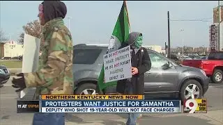Family, friends protest for Samantha Ramsey