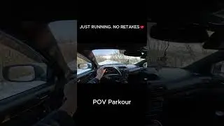 JUST RUNNING. NO RETAKES❤️ #action #cinematic #pov #security