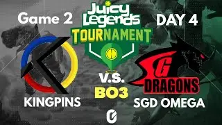 GAME 2 | KINGPINS VS. SGD OMEGA | JUICY LEGENDS GT 2020 Pro Division Day 4