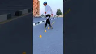 004: Back Criss Cross - Skating practice 🛼#inlineskating #skateweaver #roadskating #rollerskating