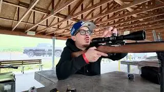 Ruger 10/22 Carbine at the shooting range! 
