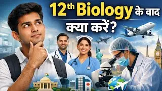 12th Biology ke Baad Kya Kare? Govt, Private aur Abroad Career vikalp | 