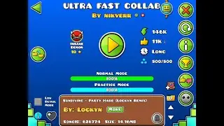 FIRST INSANE DEMON! ultra fast collab by NIKVERR