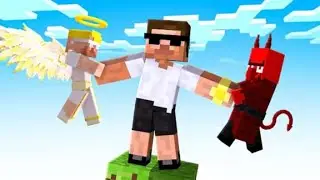 Surviving Good vs Evil one Block..